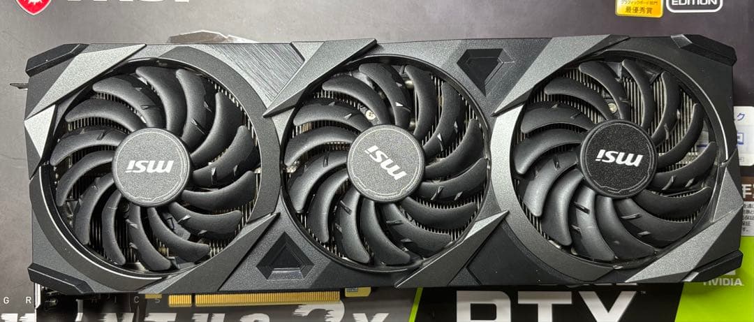 グラフィックボード・グラボ・ビデオカード msi rtx3080 ventus 3x 10gb
