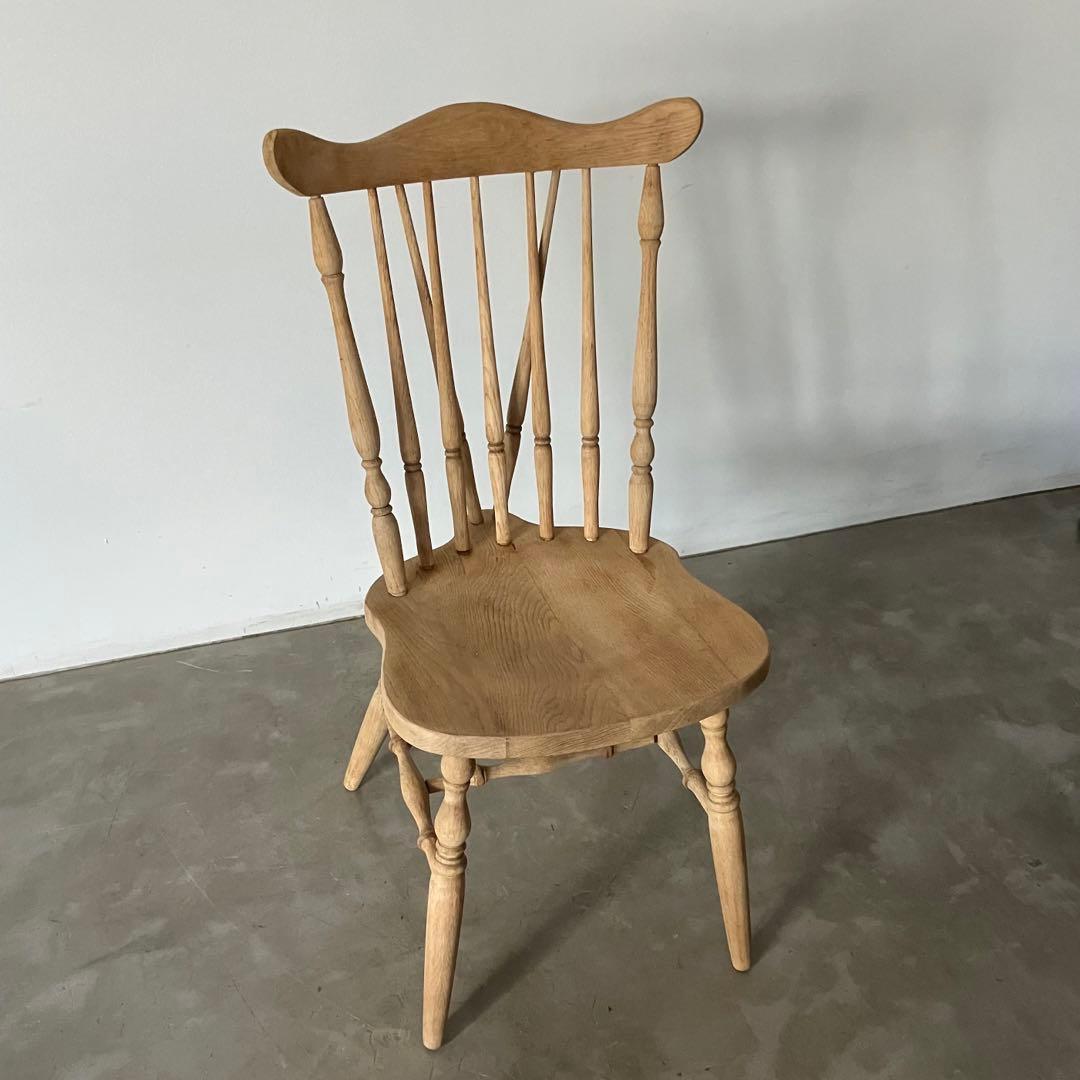レトロ　アンティーク　古道具　古家具　剥離家具　ストリップド　ウィンザーチェア