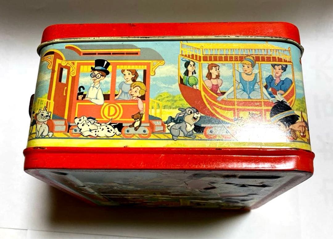 【希少】ディズニー　Disney アラジン社製　1970年代ランチボックス