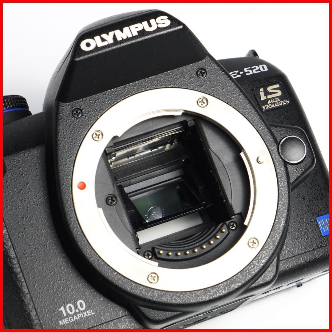良上品 オリンパス E-520 ボディ 14-42mmレンズセット