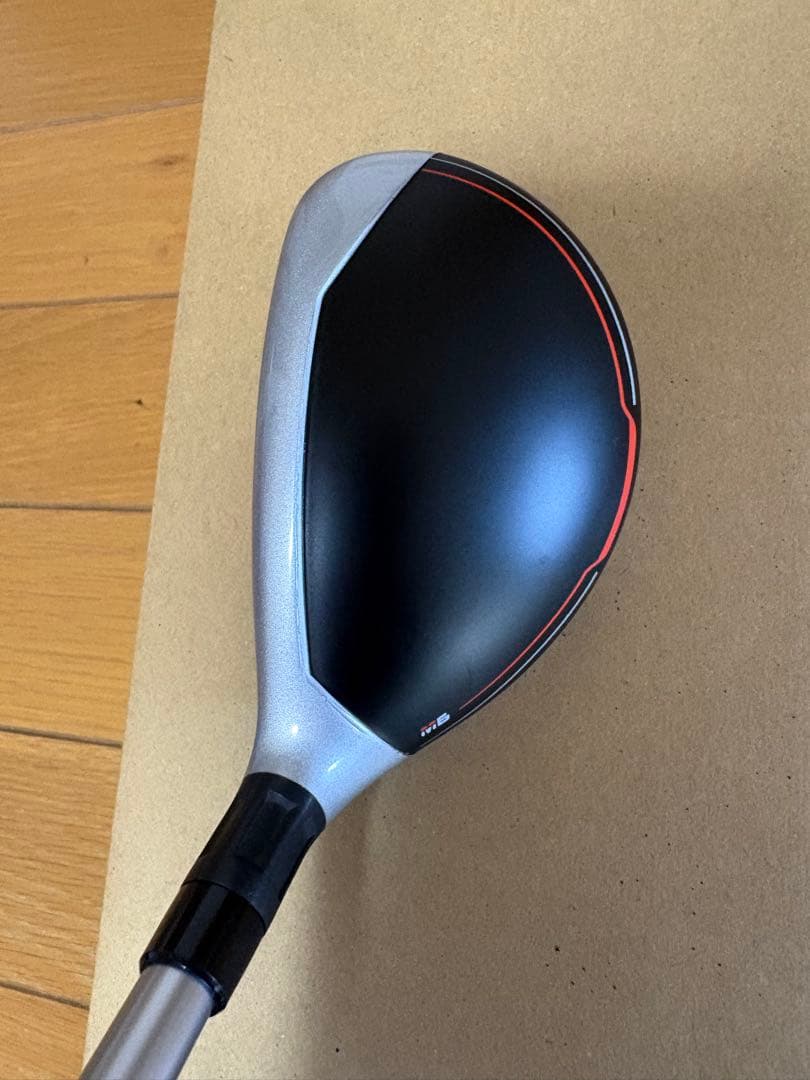 【美品】テーラーメイドM6 3U（19度）Rフレックス ヘッドカバー付き