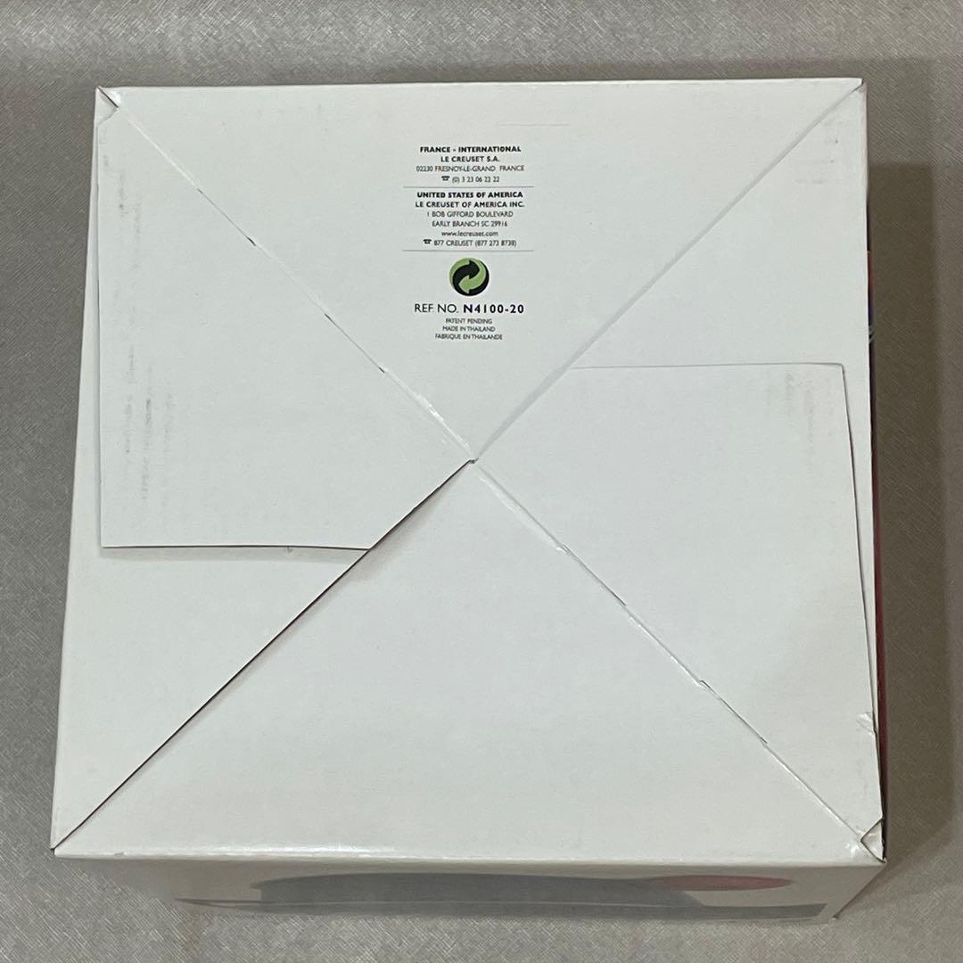 新品未使用　ルクルーゼ　ストックポット　オレンジ