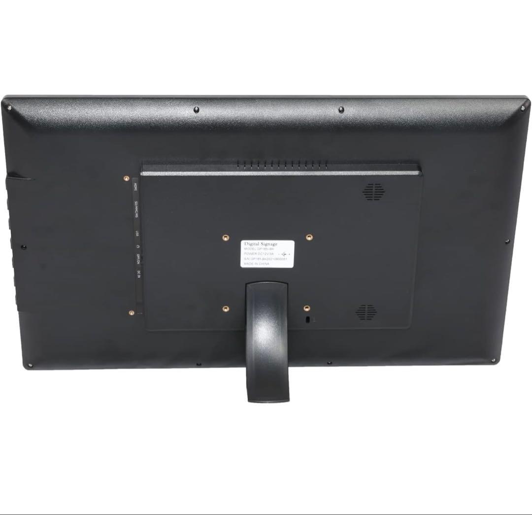 18.5インチ電子POPモニター・デジタルサイネージ GP185-BK