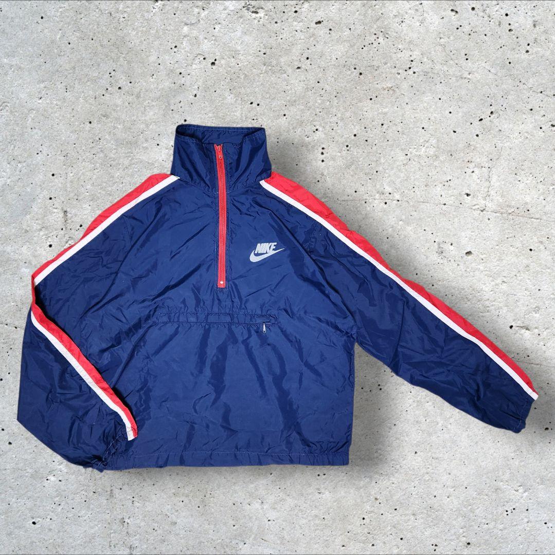 70s USA製 NIKEナイキ オレンジタグ アノラック ナイロンジャケットM