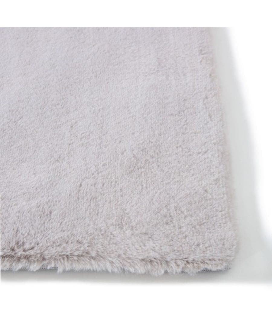 【Francfranc】ラグカーペット ライトグレー