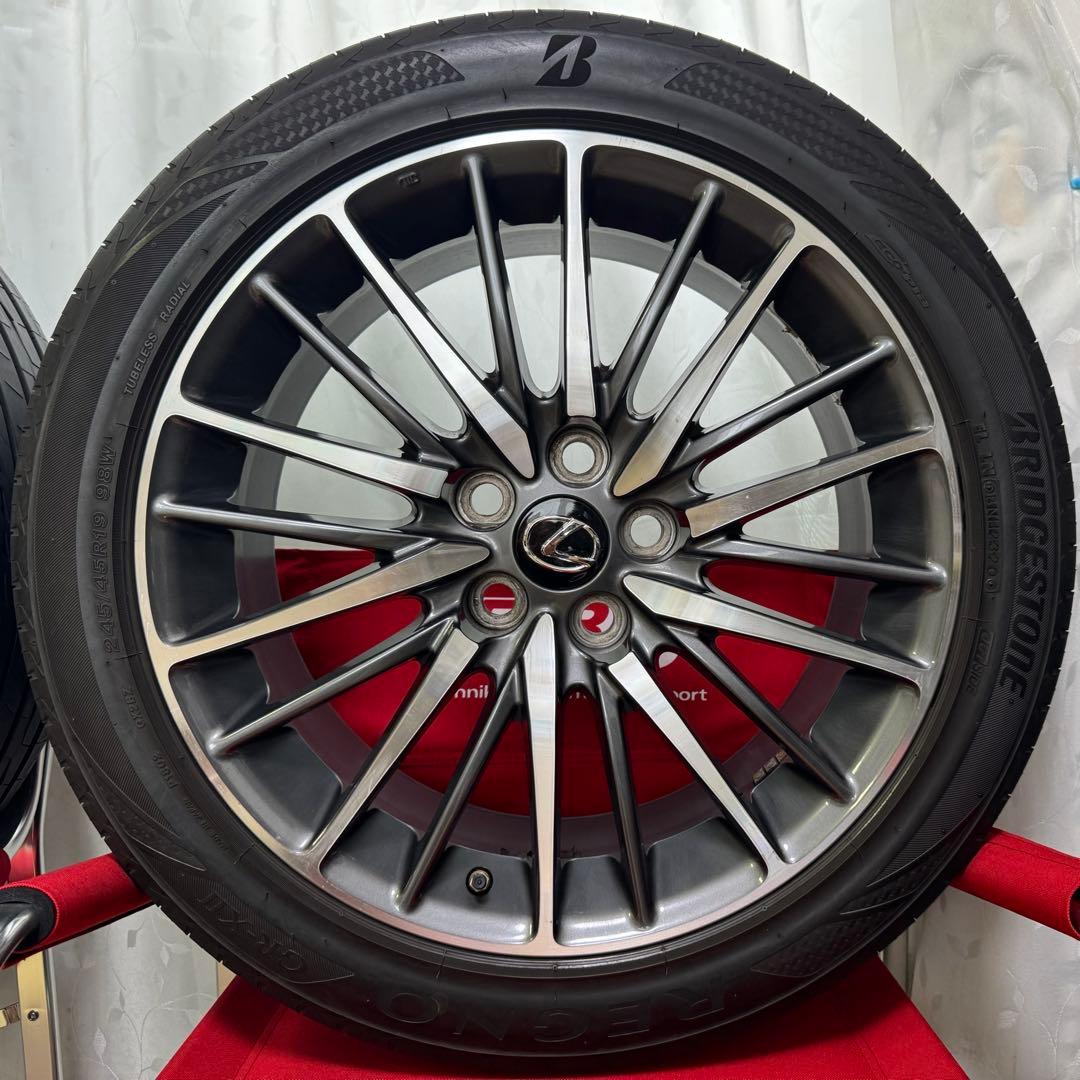 レクサスLS600h 460 fスポーツ純正 BBSホイールREGNOセット