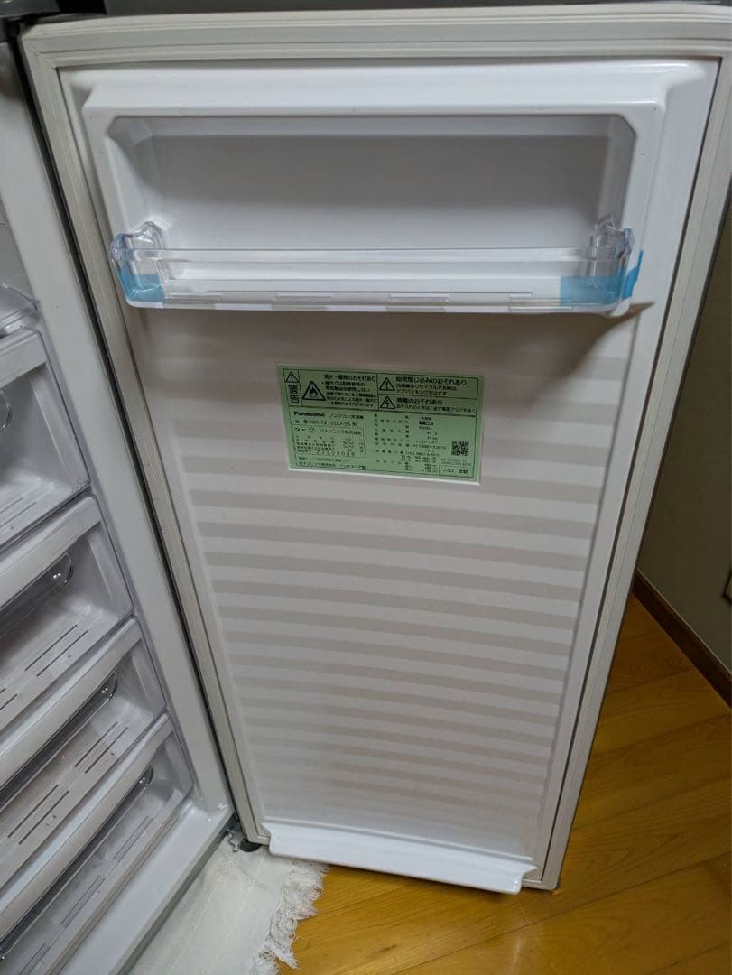 Panasonic 冷凍庫 NR-FZ120D-SS 121L 引き取りの方値引