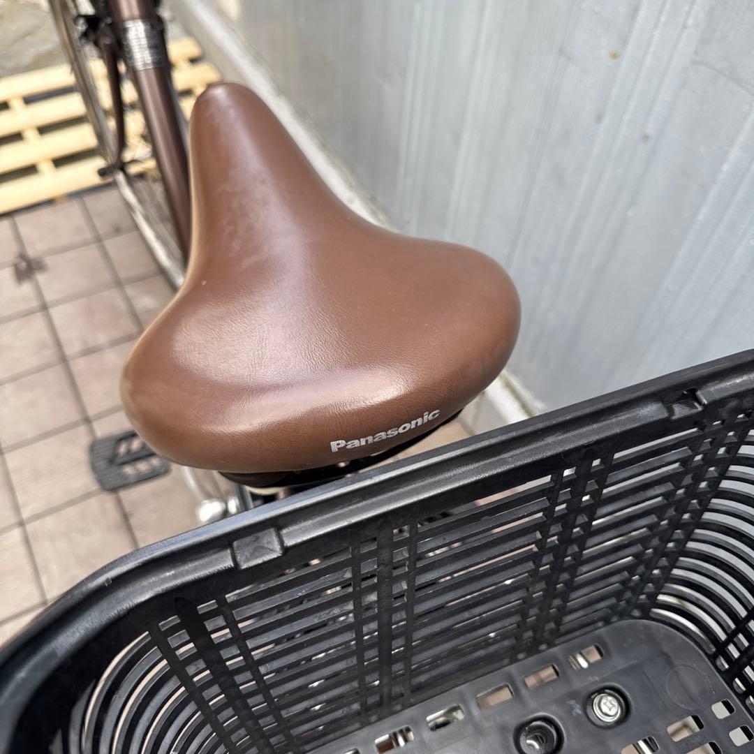 パナソニック 電動アシスト自転車 ブラウン