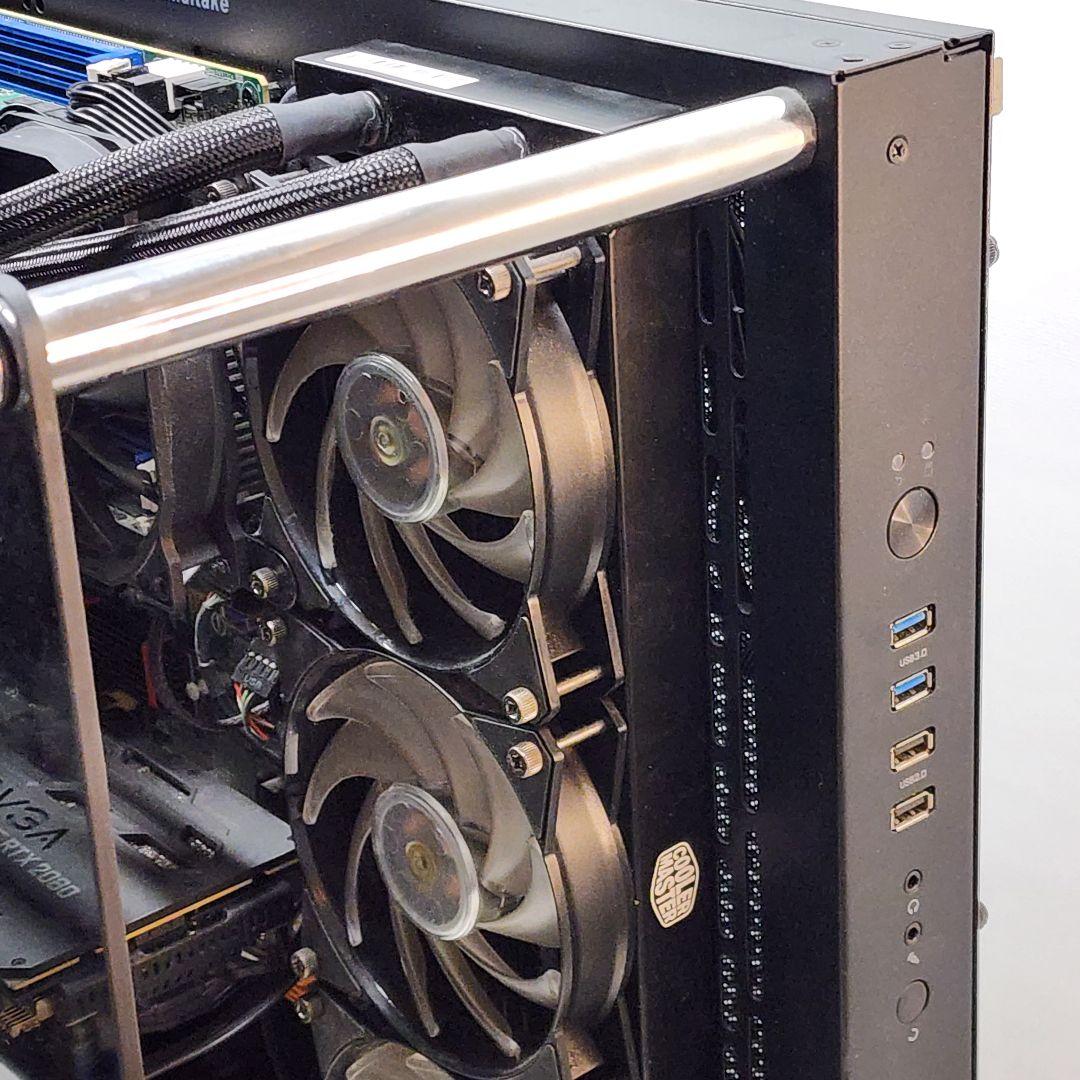 サーバーコンピュータ、EPYC 7402、128GB メモリ、 RTX2080、