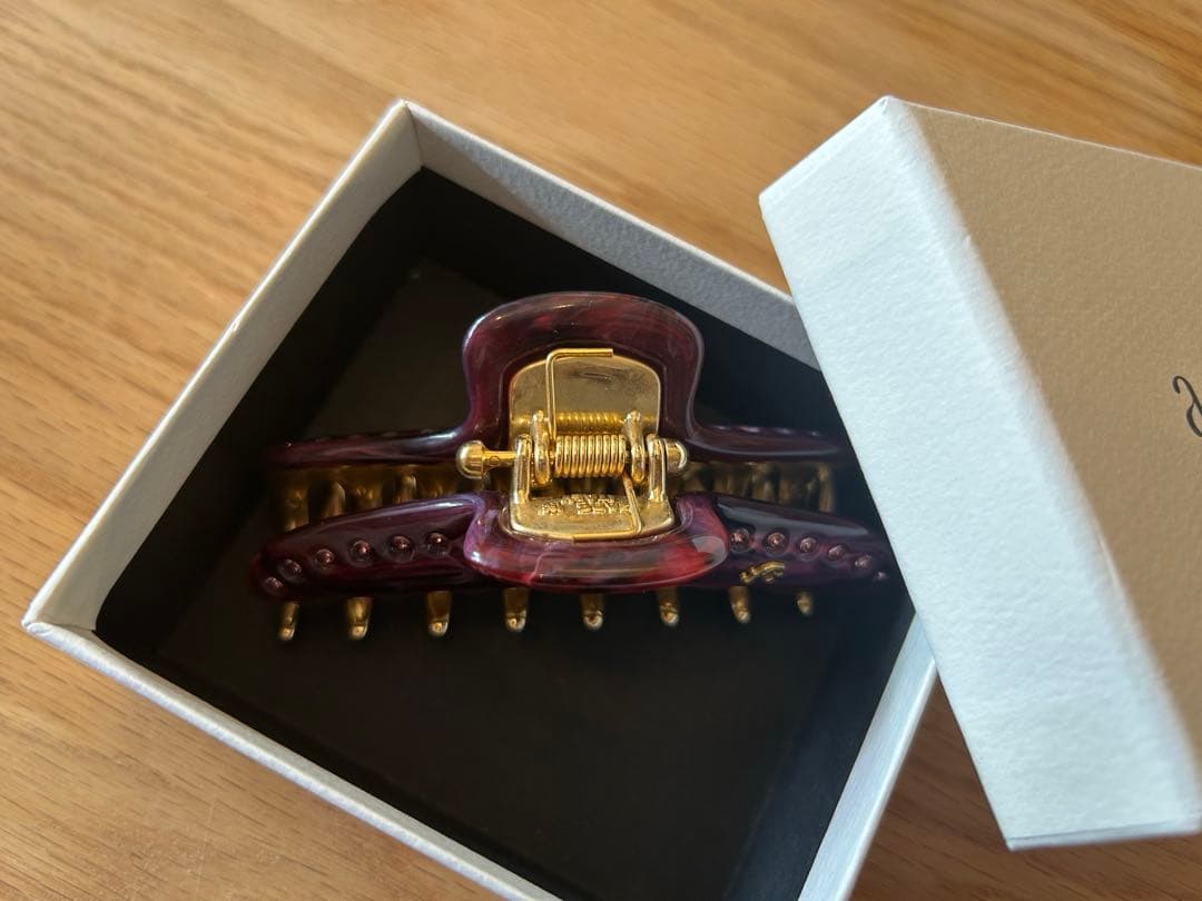 塗装ハゲなし★ACCA アッカ　ティアラクイーン　Lサイズクリップ　ワインレッド