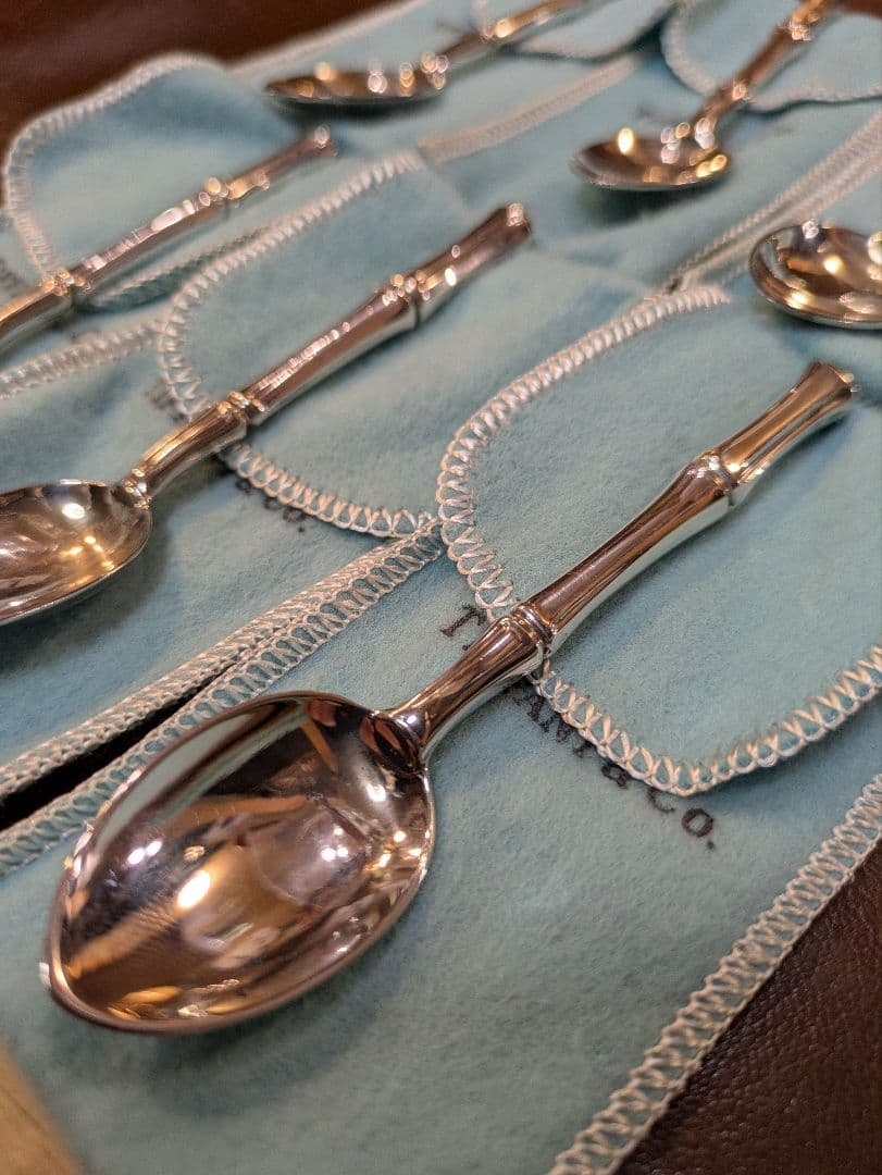Tiffany スターリングシルバー BAMBOO カトラリーセット 銀食器