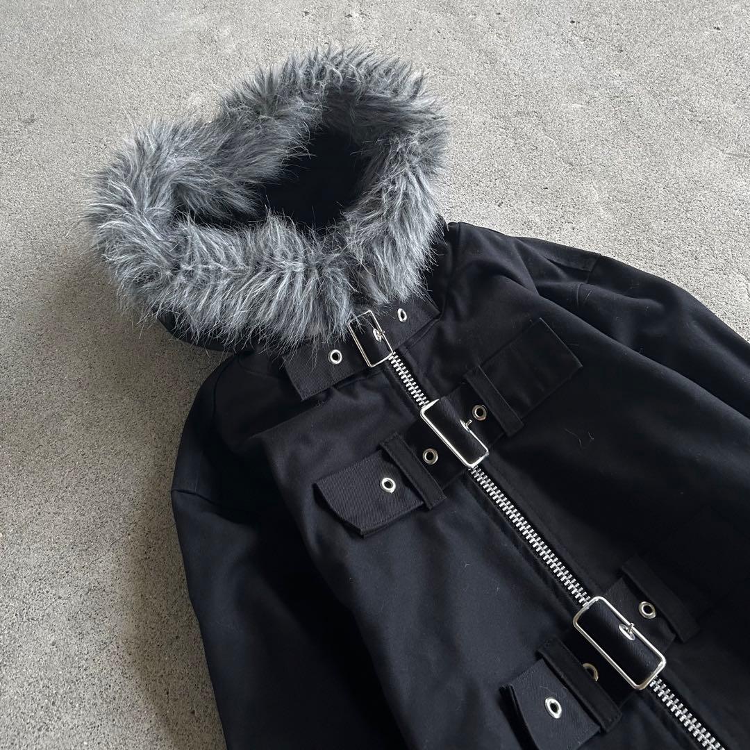 00’s Archive ボンテージ ファーコート アーカイブ Y2K グランジ