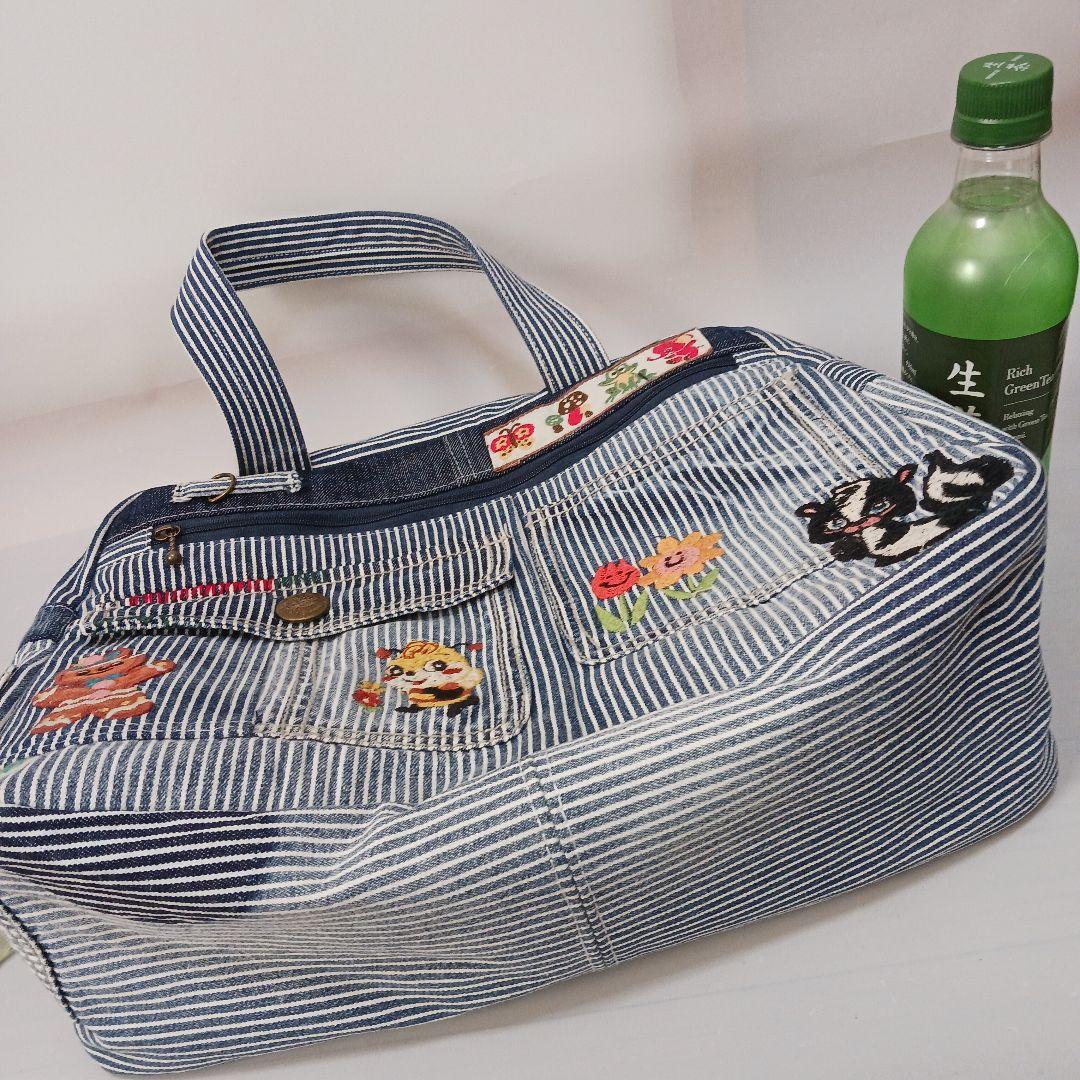 SA　①半月型ショルダーバッグ②ボストンバッグ　ハンドメイド