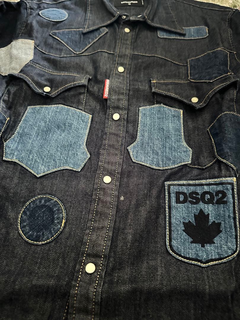 ディースクエアード/DSQUARED2 ジーンズシャツ　メンズ