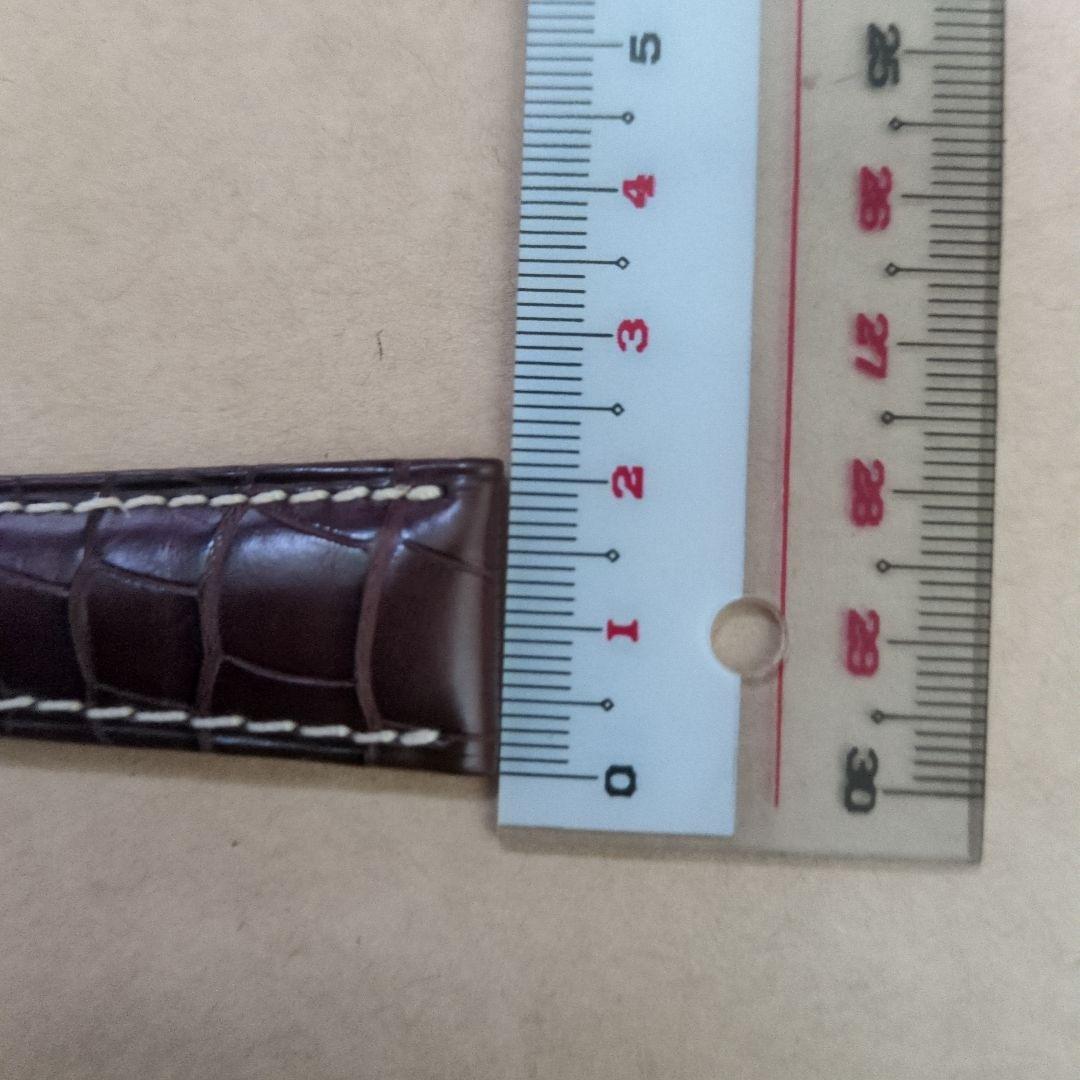 Breguet ダークブラウン クロコベルト　純正