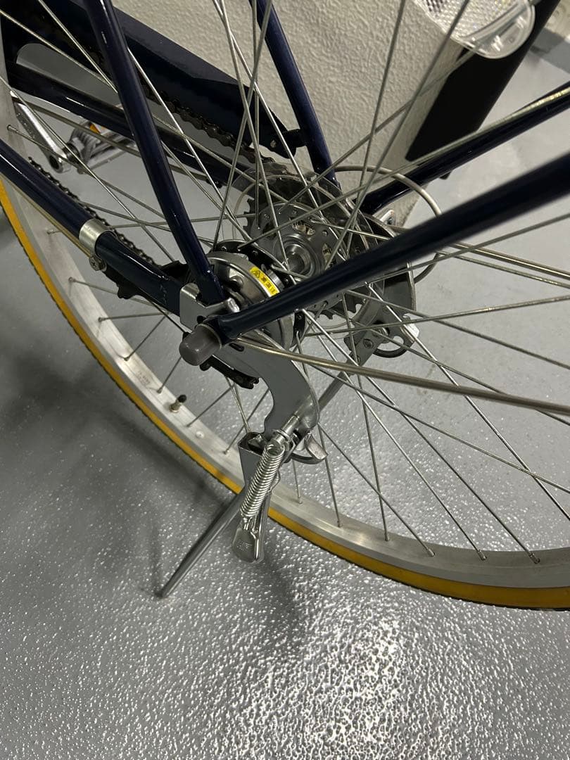 自転車 シティルルー 26インチ ネイビー