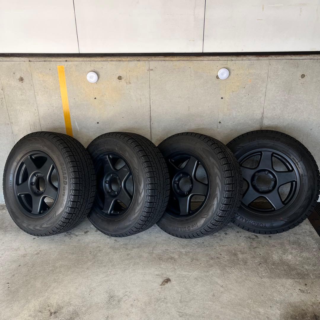 4X4 エンジニアリング ブラッドレーV ホイール　スタッドレスタイヤ　4本