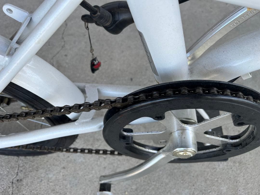 【送料込】折り畳み自転車 お父さんバイク ソフトバンクキャラクター