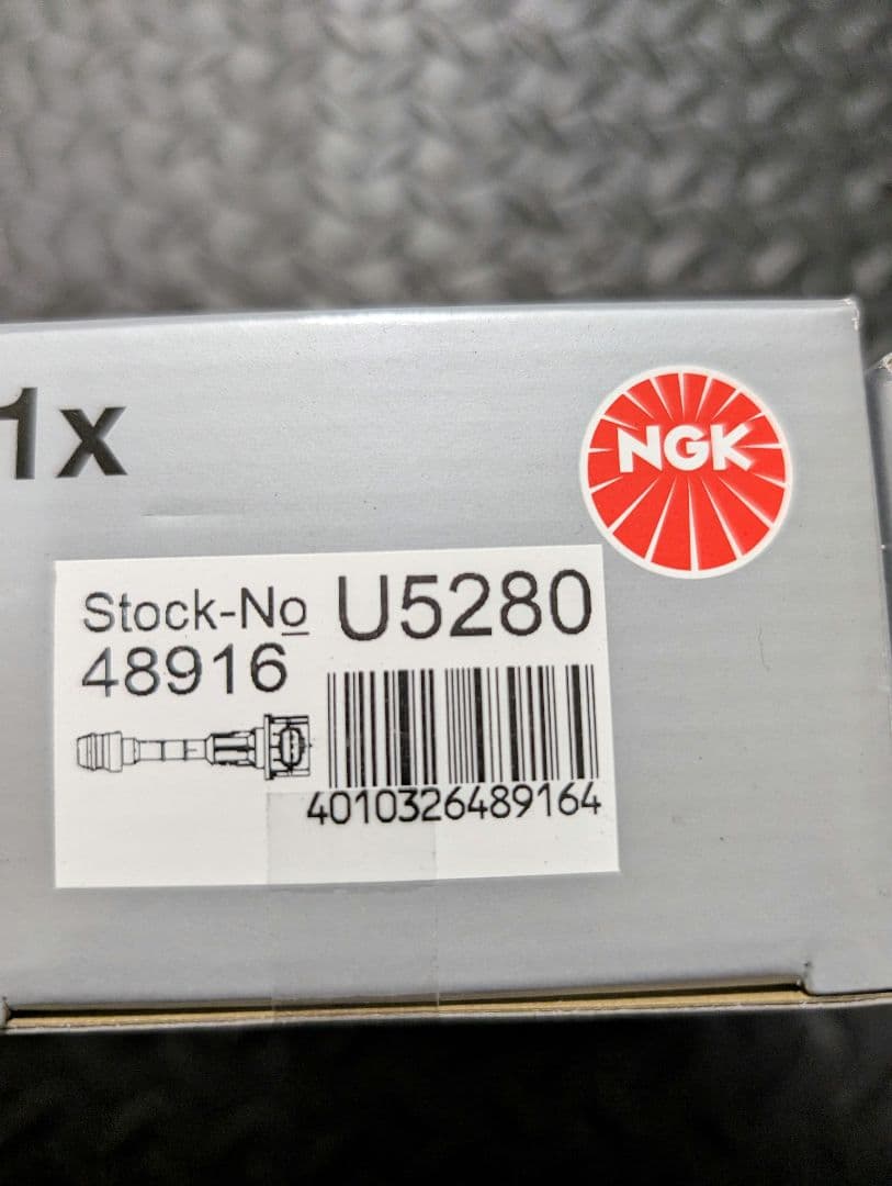 新品　NGK イグニッションコイル U5280 プレミアム RXプラグ