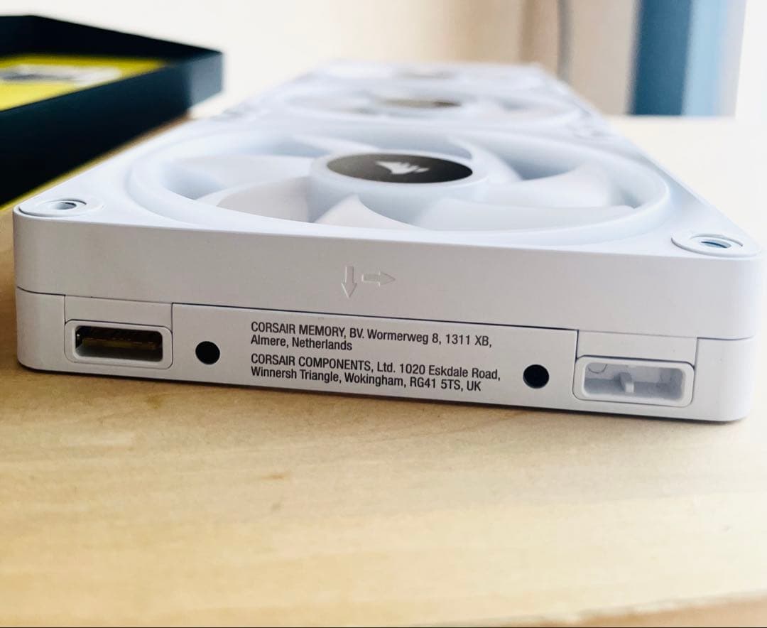 CORSAIR QX120 RGB ファン 3個セット　①