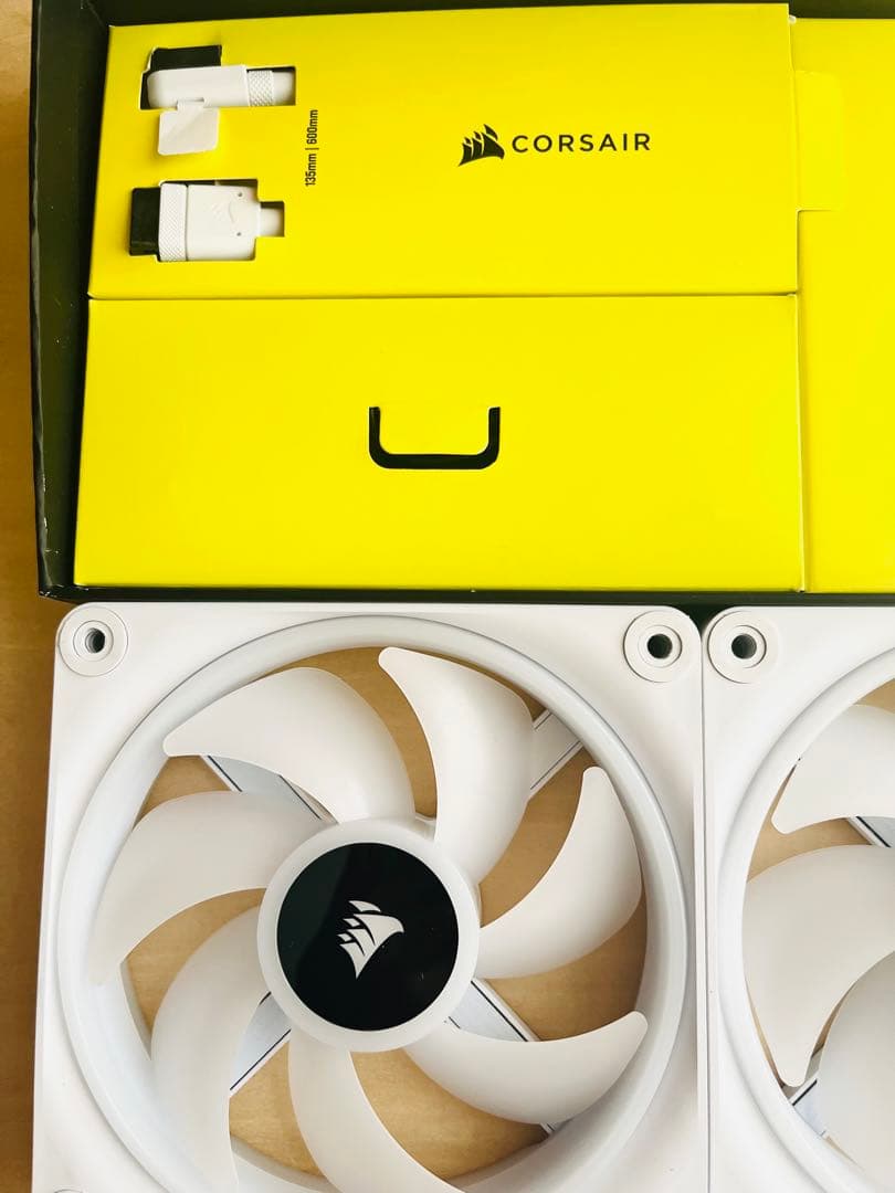 CORSAIR QX120 RGB ファン 3個セット　①