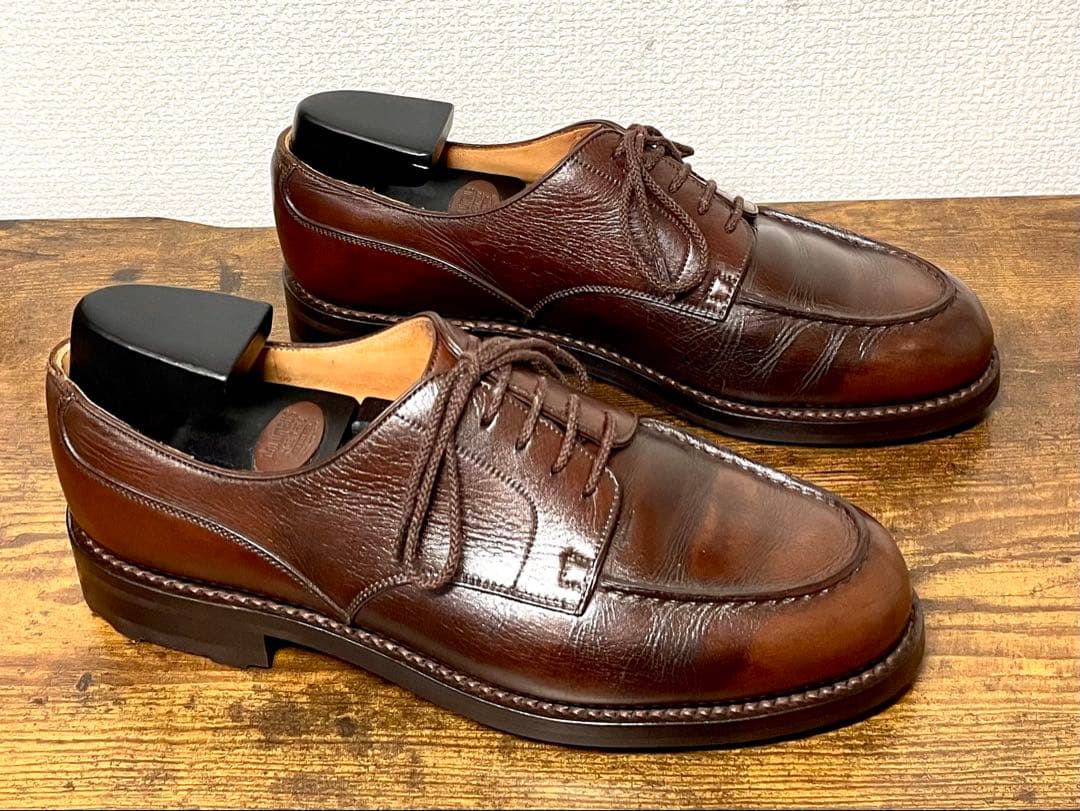 廃盤◎ J.M.WESTON GOLF ダークブラウン オールソール 6E 革靴