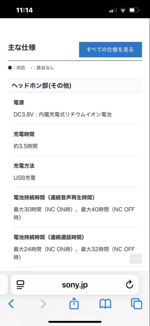 SONY WH-1000XM4 ワイヤレスヘッドセット　値下げしました‼️