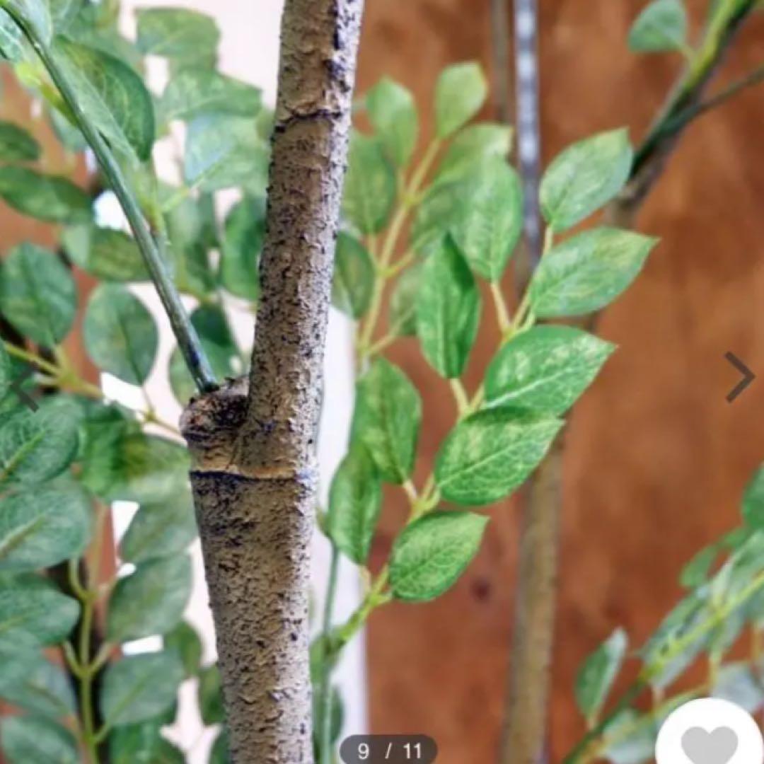 光触媒　人工観葉植物　ウォールグリーン　フェイクグリーン　トネリコ180180