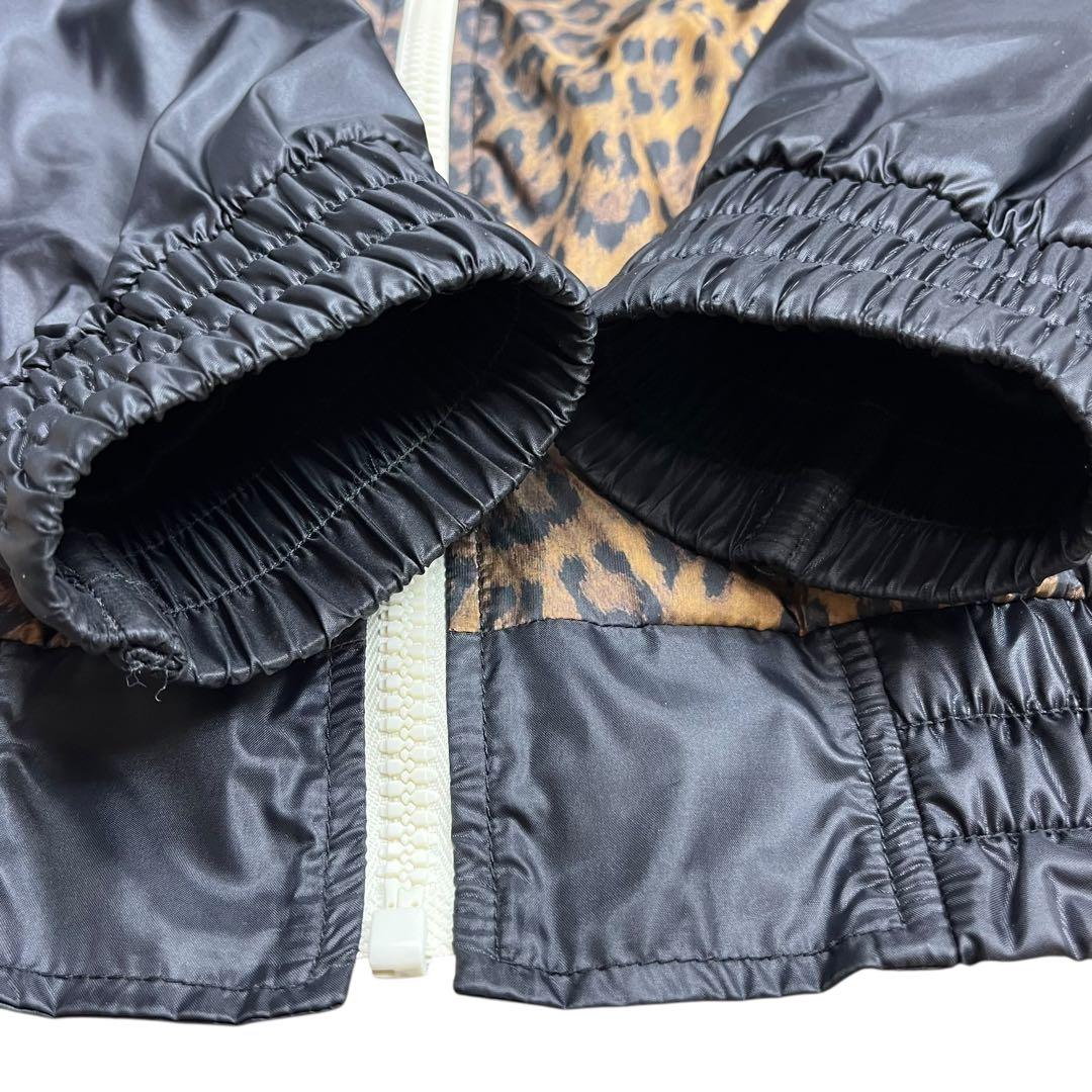 エディ期 CELINE セリーヌ ナイロン ジャケット レオパード ブラック