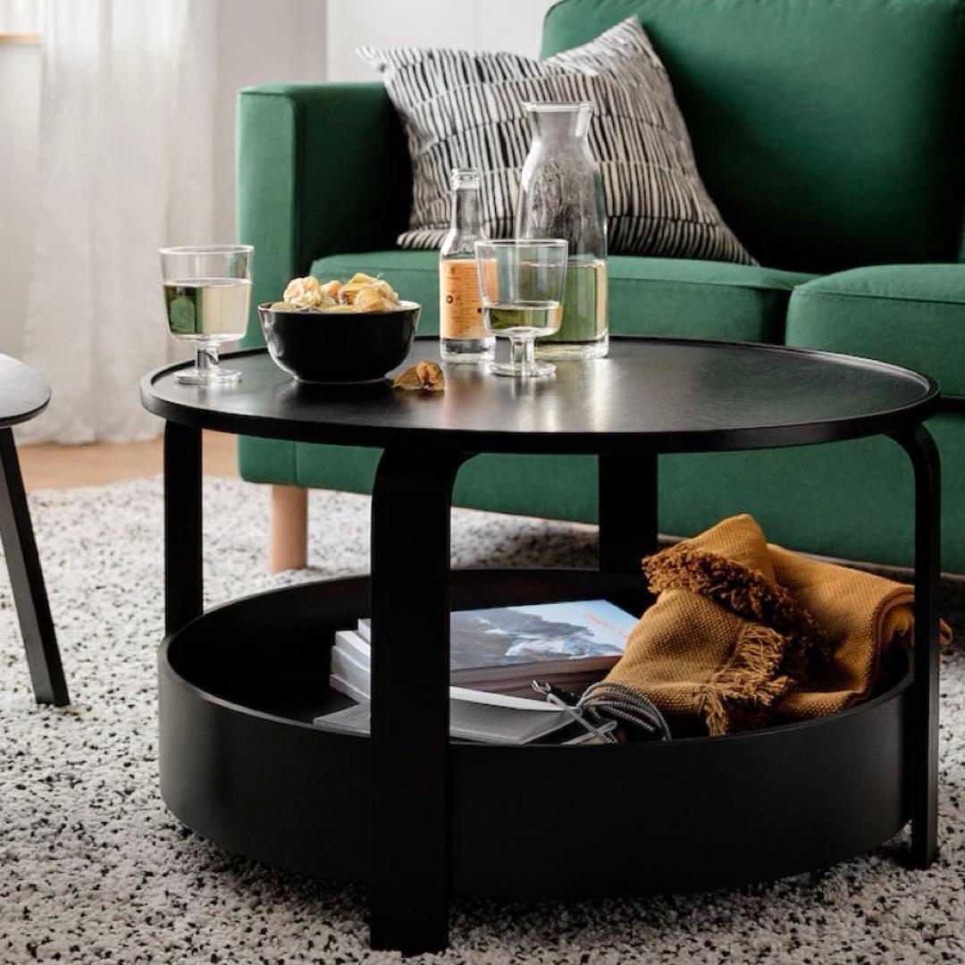 IKEA コーヒーテーブル　ブラック