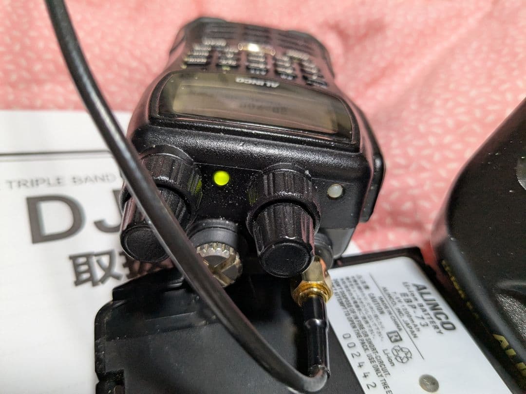 トランシーバー ALINCO DJ-G7 1200MHZ