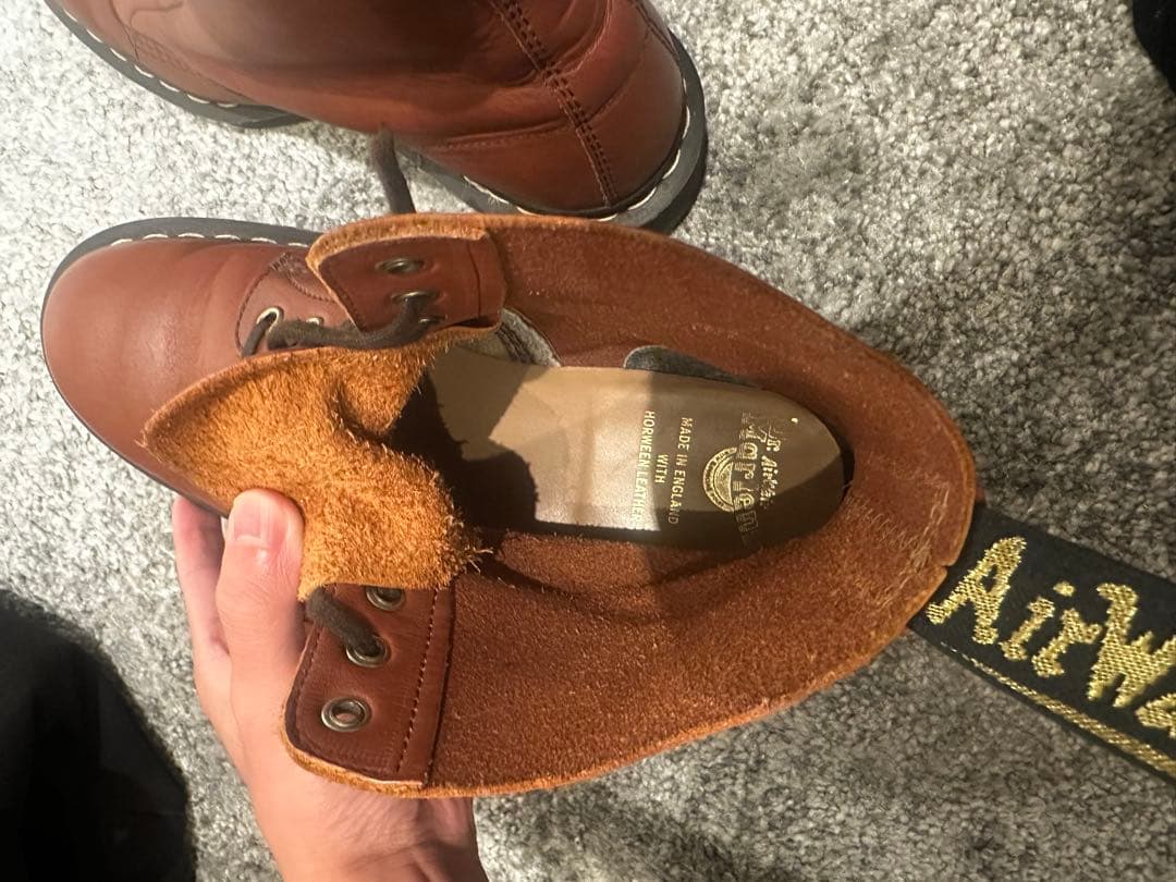 Dr. Martens ブラウンレザーブーツ