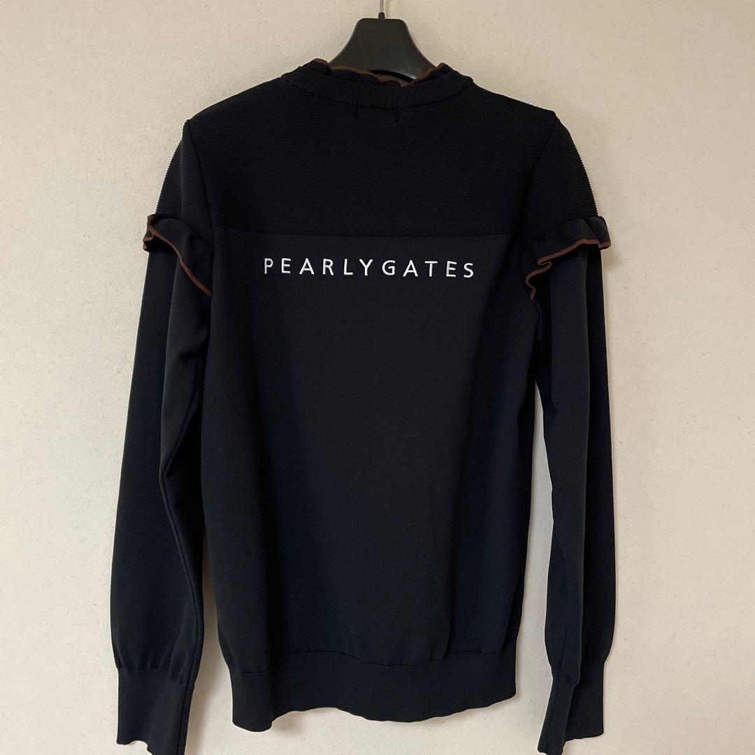 新品☆2023AWパーリーゲイツフリルニットサイズ2