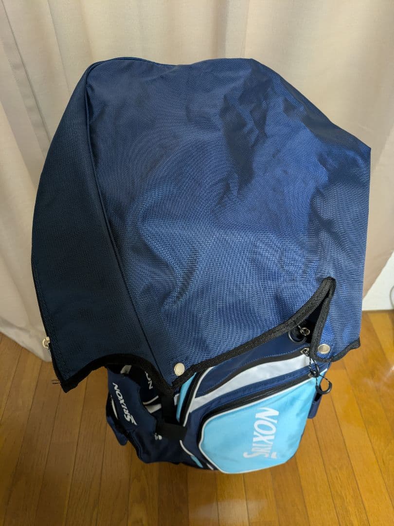 Srixon キャディバッグ ネイビー/ライトブルー