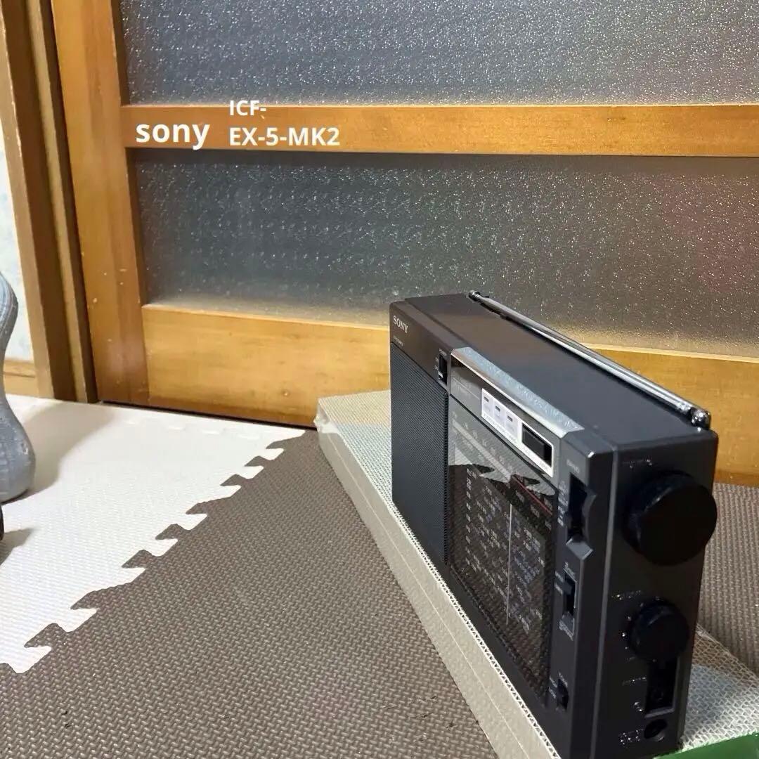 ソニーICF-EX5MK2 ポータブルラジオ、元箱あり 付属品ありセット品‼️‼️