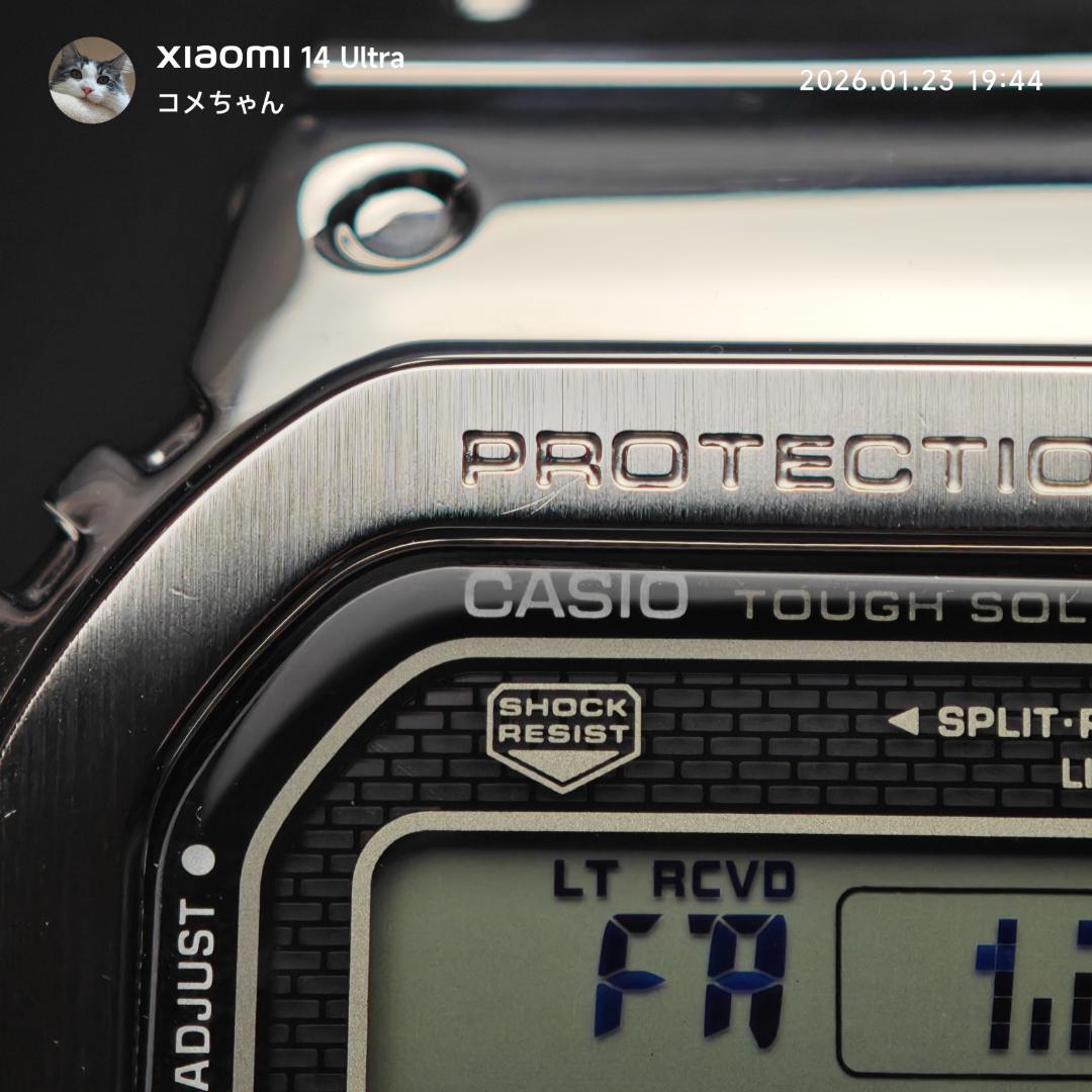 【美品】カシオ G-SHOCK　GMW-B5000D-1JF