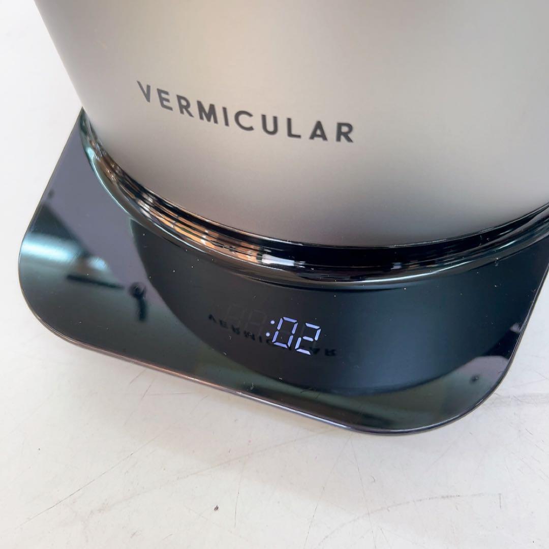 11ABM45 バーミキュラ ライスポット　PH23A-SV レシピ付き 動作品