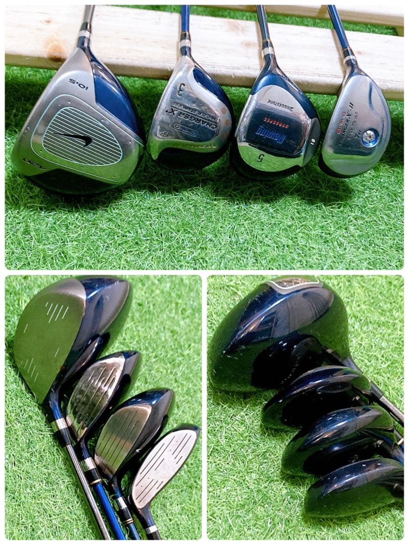 M3 ナイキ　初心者オススメ　ゴルフ　クラブセット　メンズ　13本