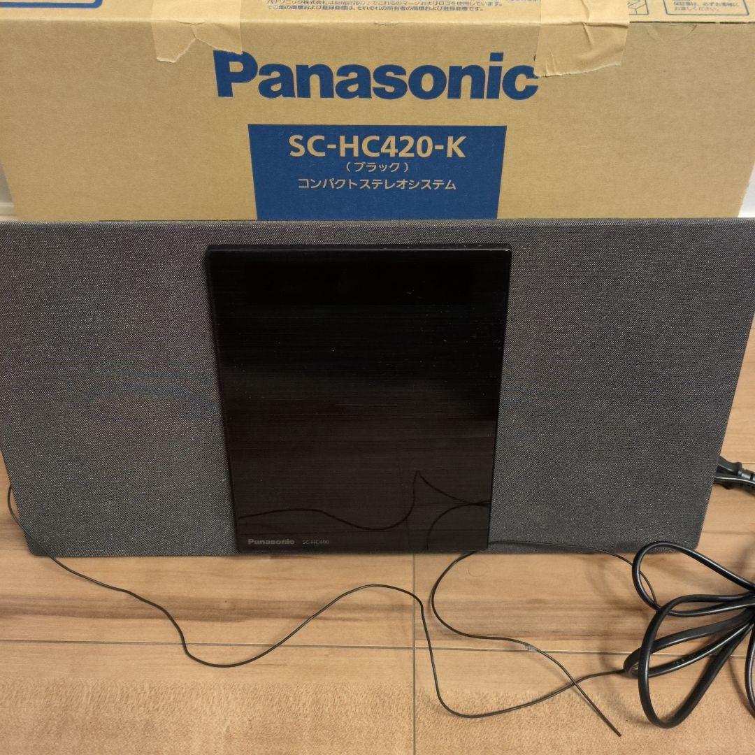 Panasonic SC-HC400 ブラック コンパクトオーディオ