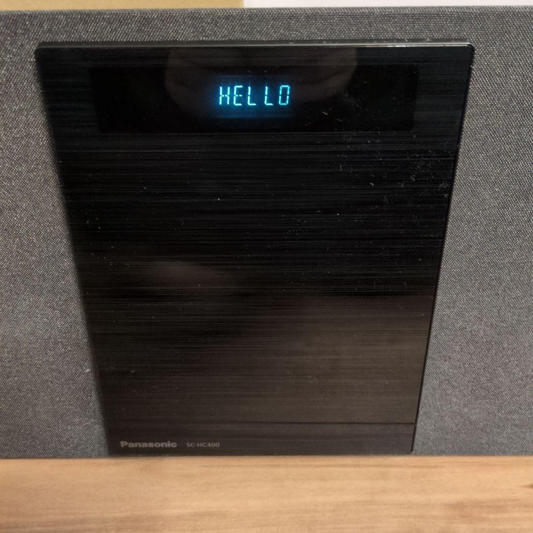 Panasonic SC-HC400 ブラック コンパクトオーディオ