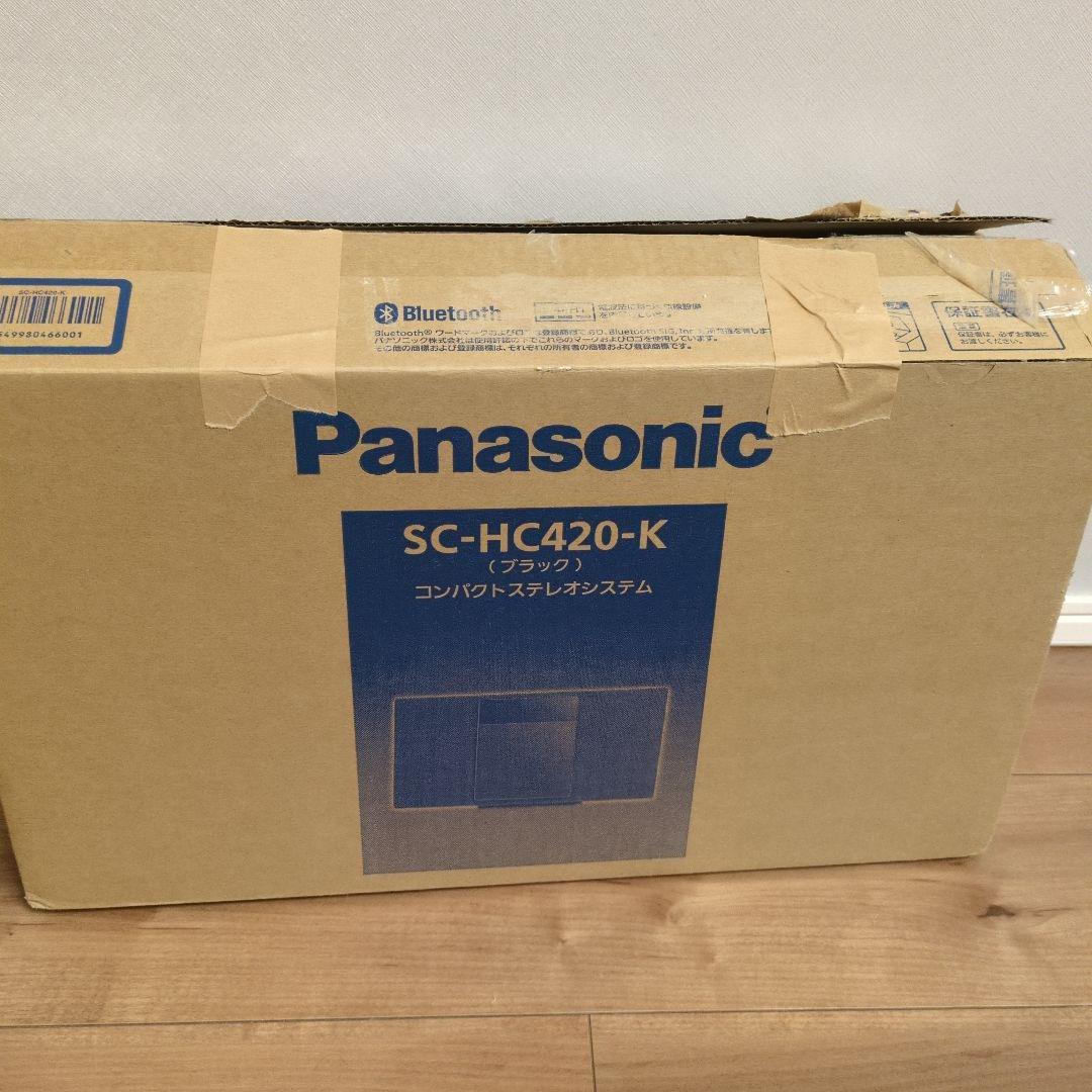 Panasonic SC-HC400 ブラック コンパクトオーディオ