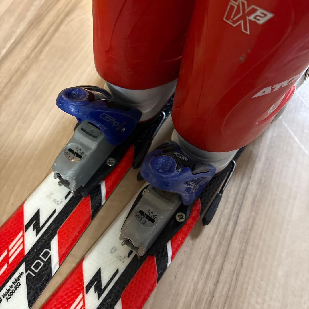 アトミック　スキー、ブーツ、ストック3点セット
