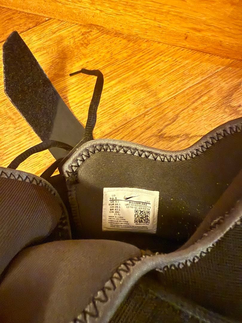 Nike Alpha Menace Pro 2スパイク ブラック 美品