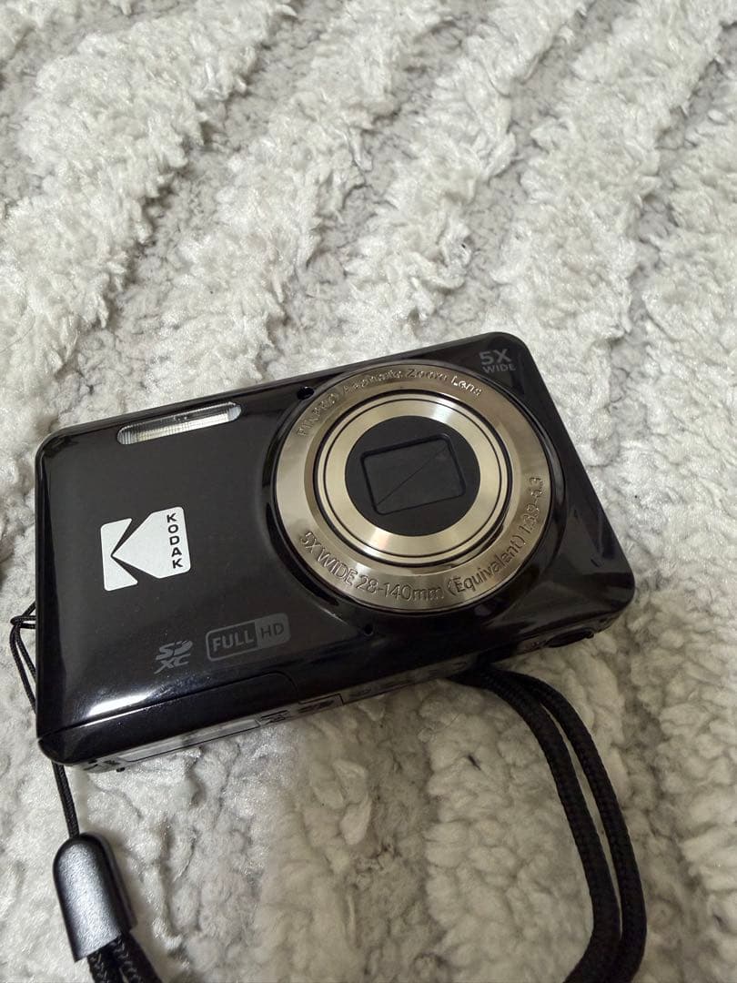 Kodak fz55 コンパクトデジタルカメラ 黒