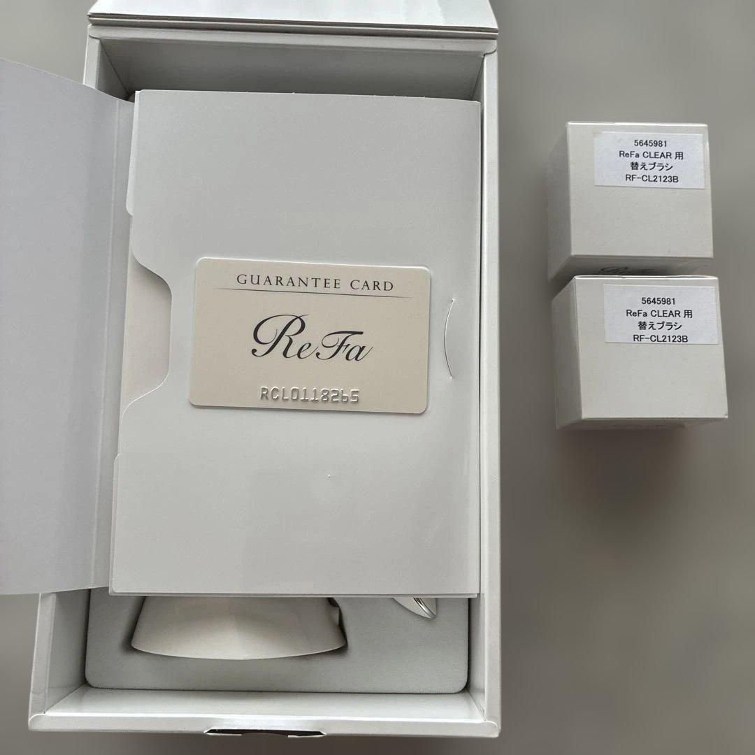 ReFa CLEAR（リファクリア）　替えブラシ２個つき