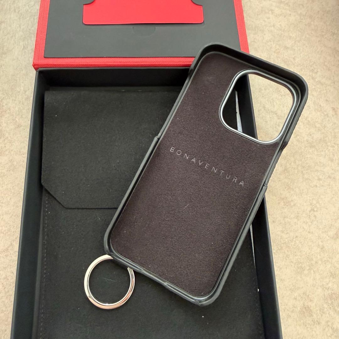 BONAVENTURA ボナベンチュラiPhone15pro ハンドル付きケース