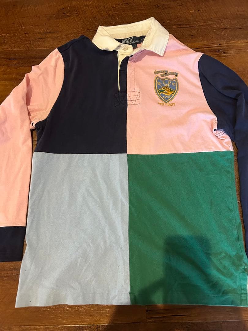 Polo by Ralph Laurenラガーシャツ M クレイジー パターン