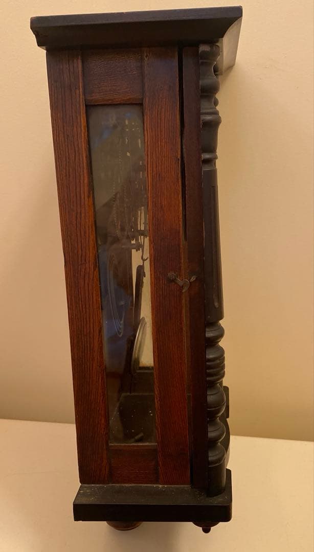 アンティーク　振り子時計　柱時計　ジャンク品