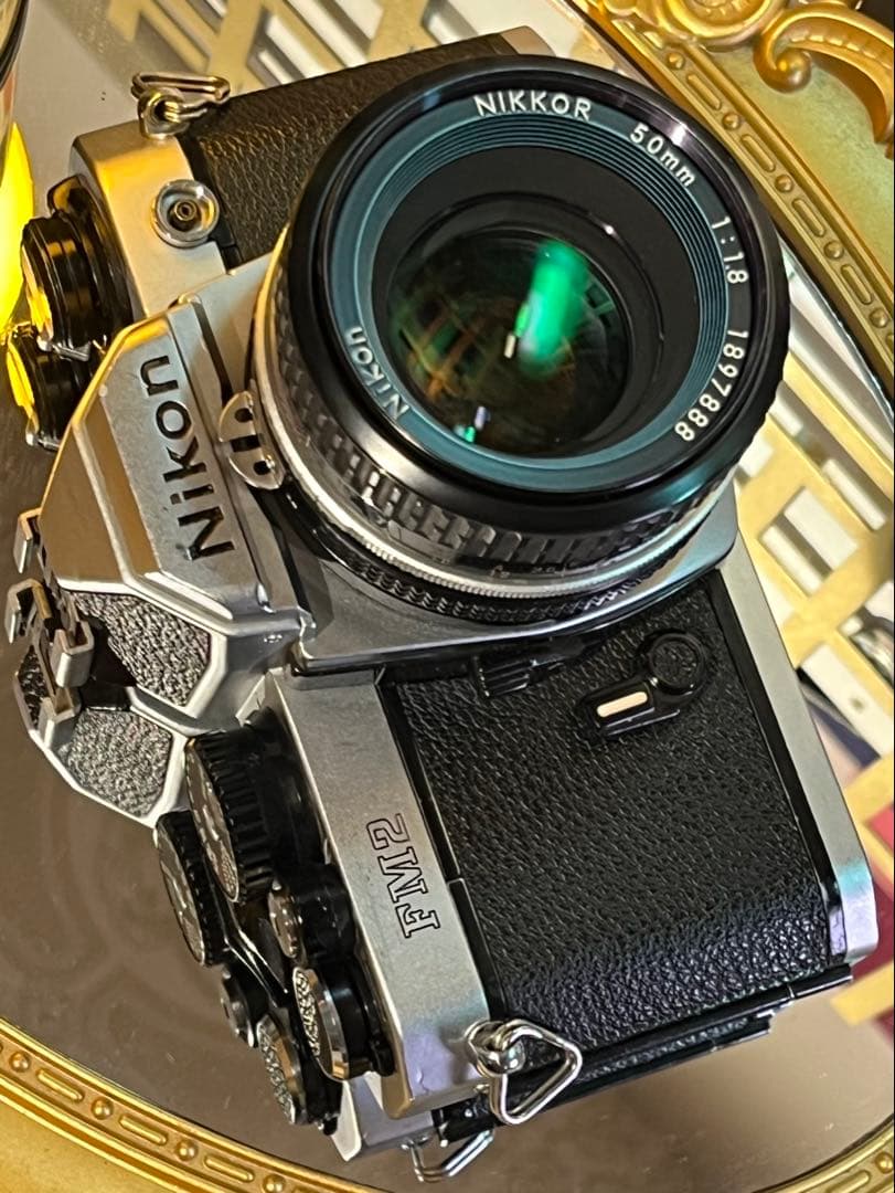 Nikon New FM2 シルバー Ai NIKKOR 50mm f1.8