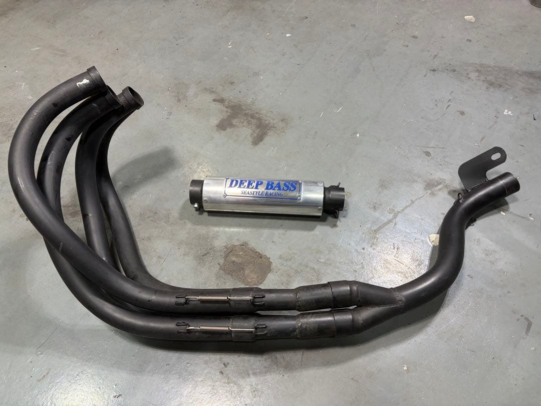 CBX400F 550F用　DEEPBASS管42.7φ 関西低回転　マフラー